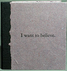 I want to believe book